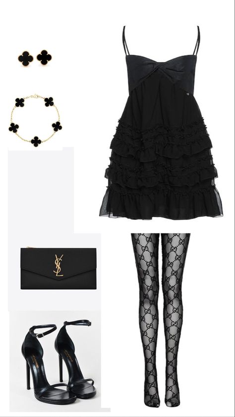 Blair Waldorf Black Dress, Blair Waldorf Party Outfit, Gossip Girl Party Outfits, Gossip Girl Party, Gossip Girl Outfits, Looks Black, Blair Waldorf, Stockholm Fashion, Mode Inspo