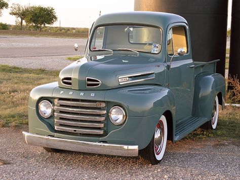 1948 Ford F-1 -  Classic Trucks - Hot Rod Network 1948 Ford Truck, Ford Ranger Truck, Vintage Pickup Trucks, Old Ford Trucks, Classic Ford Trucks, Old Pickup Trucks, Antique Trucks, Weekend Adventures, Classic Pickup Trucks