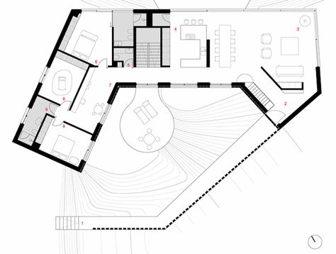 Someday Master Drawings, L Shaped House, Natural Architecture, Scandinavia Design, Data Design, Model House, Duplex House, Minimalist Interior Design, Architectural Drawings