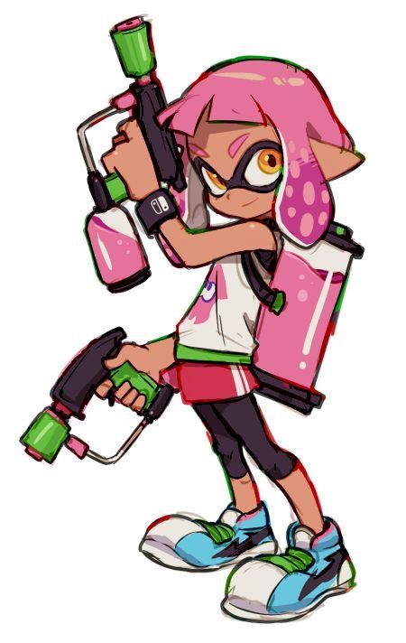 Splatoon 2 Art, Splatoon Comics, Nintendo Art, Super Smash Bros, Splatoon, Girl Drawing, Cartoon Character, Pretty Art, Game Character