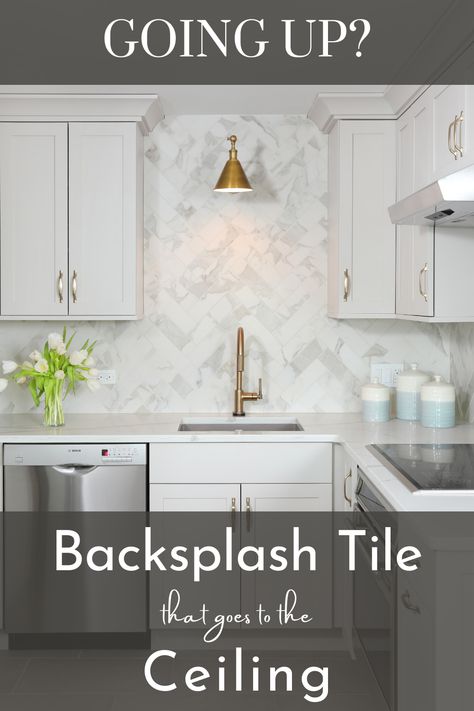 Kitchen Backsplash Up To Ceiling, Floor To Ceiling Backsplash Kitchen, Backsplash All The Way To Ceiling, Backsplash Up To Ceiling, Backsplash To Ceiling Kitchen, Kitchen Tile To Ceiling, No Grout Backsplash, Backsplash To Ceiling, Kitchen Selections