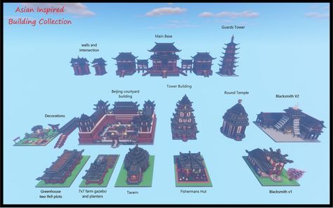 Japanese Trading Hall Minecraft, Minecraft Asian Palace, Japanese Palace Minecraft, Minecraft Korean Builds, Japanese City Minecraft, Japan Minecraft Builds, Japanese Bridge Minecraft, Chinese Minecraft Builds, Asian Minecraft Builds