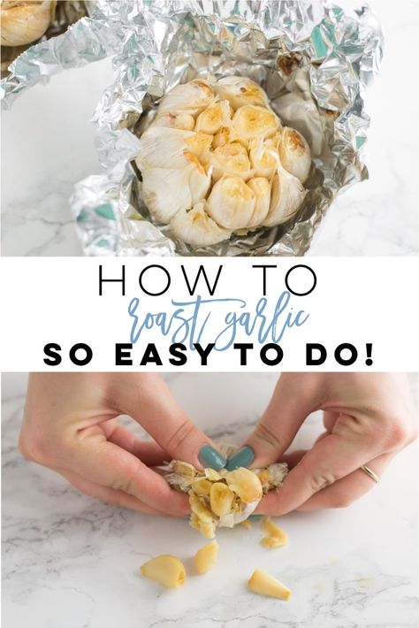 Roast Garlic Bulb, Roast Whole Garlic, How To Roast Garlic, Roasted Garlic Recipe, Roasting Garlic In Oven, Roast Garlic, Garlic Bulbs, Garlic Benefits, How To Roast