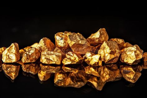 Black background makes shiny gold nuggets stand out beautifully royalty free stock photography Gold Nugget, Stock Photography Free, Black Background, Black Backgrounds, Stock Photography, Royalty Free Stock Photos, Royalty, Royalty Free, Stock Images