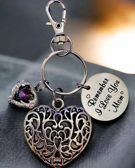 To Mom bag charm & key chain REMEMBER I LOVE YOU MOM! Now only 15e 😍 Check the web shop ❤️ #bagcharm #keychain #tomom #äidille #korupajamariansydan #korupajamariansydän #kristillistenkorujenverkkokauppa Mom Bag, Mom Bags, I Love You Mom, Love You Mom, Purse Jewelry, Key Chain, I Love You, Love You, I Love