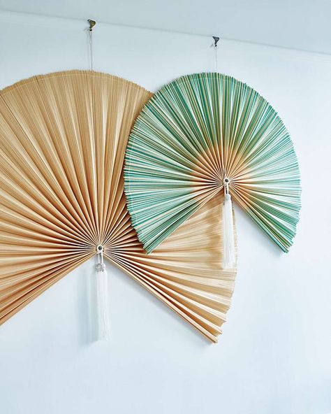 Art Deco Apartment Decor, Bamboo Fan, Chinese Wall, Dragonfly Decor, Large Fan, Wall Fan, Diy Fan, Japanese Wall, Art Deco Home