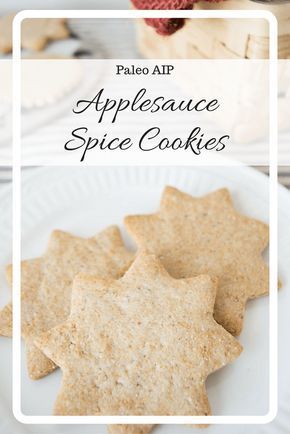 Delicious Paleo and AIP applesauce cookies made with tigernut flour. Aip Tigernut Flour Recipes, Aip Candy, Paleo Applesauce, Aip Biscuits, Power Meals, Aip Sweets, Aip Cookies, Aip Snacks, Aip Treats