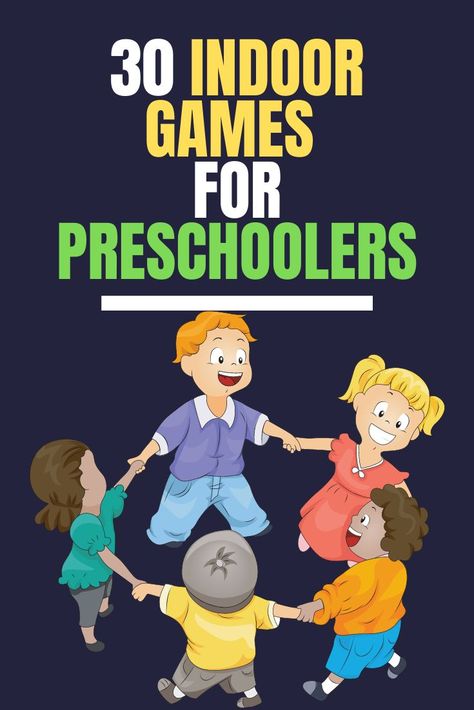 30 Indoor Games For Preschoolers | Power Switch Games For Preschoolers Indoor Group, Preschool Fun Activities Play Ideas, Fun Indoor Games For Preschoolers, Indoor Recess Games Preschool, Games To Play With Preschoolers Inside, Running Games For Preschoolers, Activity Games For Kindergarten, Inside Recess Ideas For Preschool, Fun Indoor Activities For Preschoolers