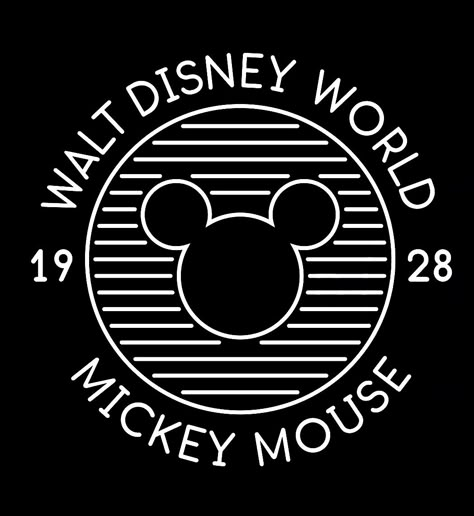 Mickey Mouse Logo Design, Disney Logo Art, Disney Cricut, Disney Outfits Women, Mouse Logo, Disney Shirt Ideas, Learn To Sketch, Disney Silhouette, Disney 2023