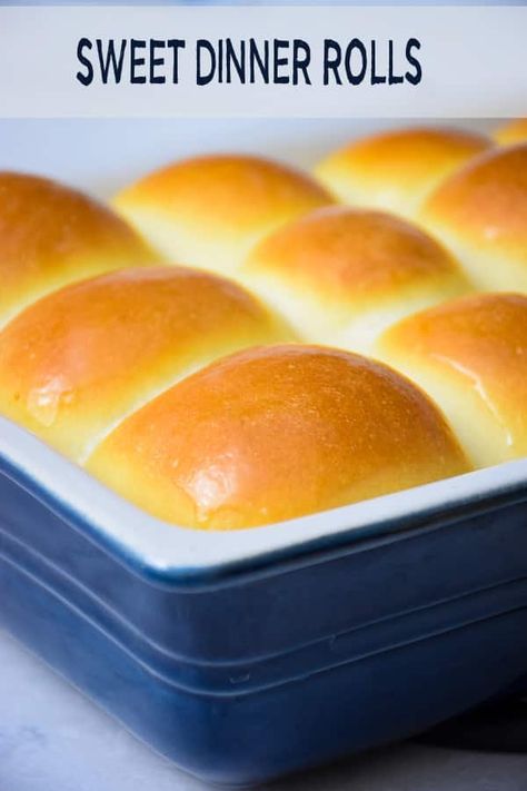 Rolls Dessert, Dessert Rolls, Rolls Baking, Bread Yeast, Rolls Bread, Sweet Dinner Rolls, Baking Holiday, Homemade Rolls, Homemade Dinner Rolls