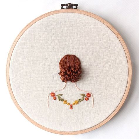 3d Hairstyles, Embroidered Canvas Art, Embroidery Stitches Beginner, Embroidery Hoop Crafts, Simple Hand Embroidery Patterns, Embroidery Leaf, Embroidery Lessons, Crewel Embroidery Kits, Hand Embroidery Patterns Flowers