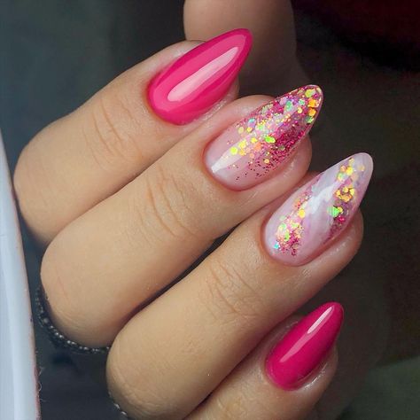 Unghie Sfumate, Nails Yellow, May Nails, Asian Nails, Unicorn Nails, Shine Nails, Trendy Nail Art, Nails Desing, Classy Nails