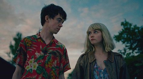 james & alyssa - the end of the f***ing world James And Alyssa, Ing Words, The Darkest Minds, Pc Wallpaper, Movie Couples, It Movie Cast, Watch Tv Shows, Tv Shows Online, Netflix Series