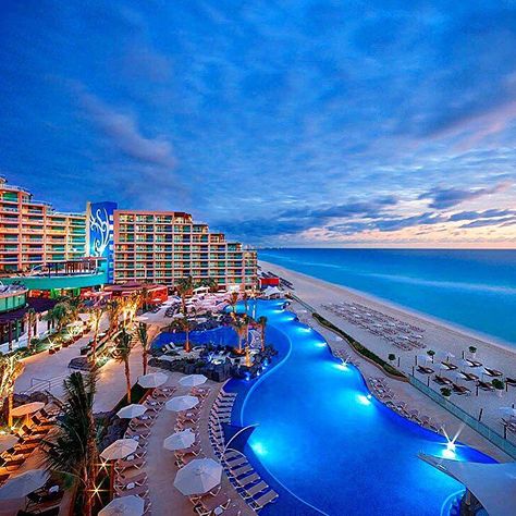 nancirenner: "Sonhando em conhecer este paraísodreaming to meet this paradise @hrhcancunofficial   _______Edição by @deluxefx & @izkiz Apps #nancirenner #hardrockhotel #cancun" Cancun Mexico Hotels, Hard Rock Cancun, Hard Rock Hotel Cancun, Costa Navarino Resort, Dubai Aesthetic, Cancun Resorts, Cancun Hotels, Mexico Hotels, All Inclusive Vacations