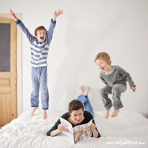 What it Feels Like to Parent a Hyperactive Child Jumping On The Bed, Hyperactive Kids, Inspirational Photography, Lifestyle Photography Family, Queen Mattress, Learning Photography, Photo Projects, Mini Sessions, Photography Projects