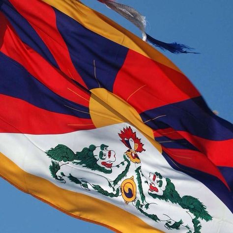 Tibet Flag, Tibetan Flag, Namaste Om, Busy Beaver, Prayer Flags, Outdoor Flags, Tibetan Buddhism, Bhutan, Dalai Lama