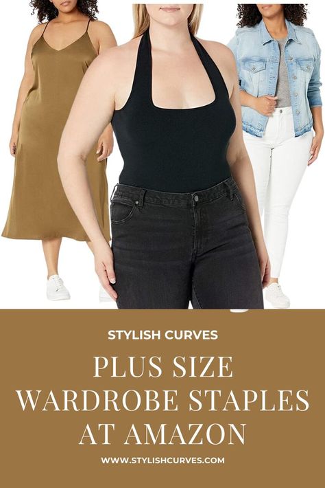 Amazon Curvy Fashion, Plus Size 22 Fashion For Women, Amazon Must Haves Clothes Plus Size, Plus Size Dresses Amazon, Amazon Finds Plus Size, Amazon Clothes Plus Size, Amazon Plus Size Fashion, Plus Size Amazon Outfits Summer, Plus Size Small Bust Outfits