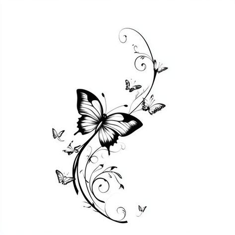 Vibrant Butterfly Tattoos For Women Tattoo Master Files – IMAGELLA Small Butterfly Tattoo Forearm For Women, Free Printable Tattoo Designs, Small Girly Tattoos With Meaning Unique, Black Art Tattoos For Women, Butterfly With Flowers Tattoo For Women, Inner Wrist Tattoos For Women, Girly Tattoos Unique, Butterfly Behind The Ear Tattoo, Tattoo Ideas Female Butterfly