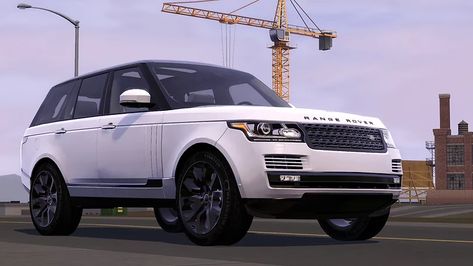 Sims 4 Cc Range Rover, Sims4 Cars, Sims 3 Cars, Money Aesthetic, Land Rover Range Rover, Old Money Aesthetic, Sims 2, Sims 3, Range Rover