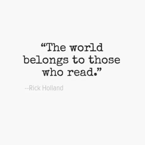 The world belongs to those who read. Library Quotes, Quotes Book, Motiverende Quotes, Cărți Harry Potter, Quotes For Book Lovers, Reading Quotes, I Love Reading, Reading Journal, Book Memes