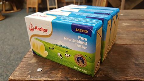 Anchor Butter New Zealand Salted Pack of 4 x 8oz packs 2lb ** Click image for more details. Anchor Butter, Tunnel Of Fudge Cake, Baking Contest, Fudge Frosting, Double Dutch, Gourmet Cheese, Fudge Cake, Gourmet Kitchen, Gourmet Kitchens