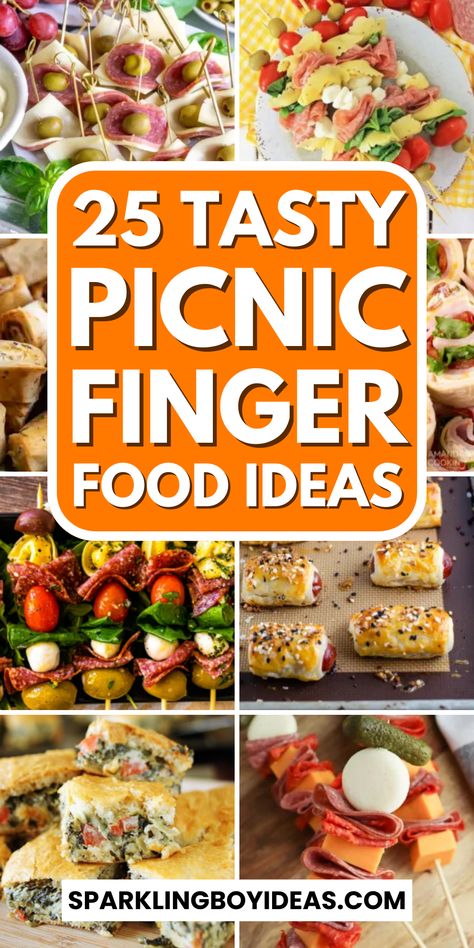 If you're looking for summer picnic finger foods then these picnic food ideas are for you. Explore a wide range of summer finger foods like toothpick appetizers, skewer appetizers, picnic sandwiches, and portable picnic snacks that are ideal for on-the-go enjoyment. Delight in bite-sized summer treats, toothpick snacks, and grilled skewer recipes that bring a smoky and savory twist to your picnic recipes. And don't forget to check out these quick mini kabob recipes. Picnic Finger Food Ideas, Summer Finger Foods, Picnic Finger Foods, Picnic Appetizers, Simple Picnic, Best Picnic Food, Toothpick Appetizers, Picnic Food Ideas, Easy Picnic Food