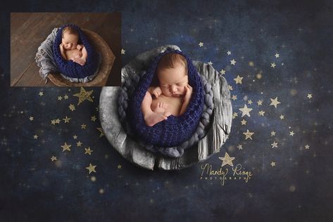 Newborn Digital Backdrop Painted Starry Night Sky Background | Etsy Space Theme Newborn Photos, Baby Boy Portraits, Night Sky Background, Born Photography, Newborn Photos Boy, Newborn Digital Backdrop, Newborn Photography Boy, Newborn Family Photos, Newborn Baby Photoshoot