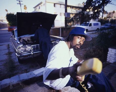 Outtake from the cover shoot for MC Eiht's "Section 8" album. Mc Eiht, Gangsta Rap Hip Hop, Photo Museum, Compton California, Kung Fu Kenny, Section 8, Real Hip Hop, Hip Hop And R&b, Gangsta Rap