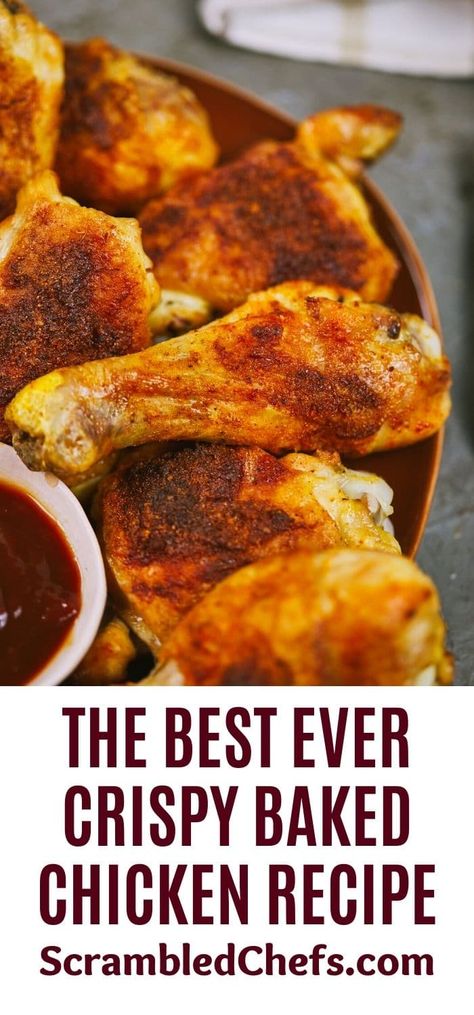 Baked Chicken Legs And Thighs, Chicken Leg Recipes Oven, Oven Fried Chicken Legs, Chicken Legs In Oven, Chicken Legs And Thighs, Crispy Baked Chicken Legs, Oven Baked Chicken Legs, Chicken Legs Recipe, Crispy Baked Chicken Thighs