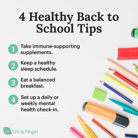 Heading back to school? It’s the perfect time to review my top healthy back to school tips and products. From immune support to making sure they get enough sleep to setting them up for a productive day, let’s review my top tips to help keep your little ones safe and happy this school year. Tips For Boys, Back To School Tips, Get Enough Sleep, Healthy School, Back To School Hacks, Go Back To School, School Tips, Productive Day, School Dresses