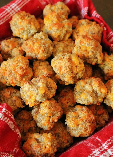 Learn how to make sausage balls without bisquick with my simple recipe using self rising flour and cream cheese. These sausage balls from scratch are so easy and delicious! Sausage Balls With Flour Easy, Sausage Balls From Scratch, Sausage Balls With Self Rising Flour, How To Make Sausage Balls, Sausage Balls With Flour, Recipes Using Self Rising Flour, Sausage Balls Without Bisquick, Easy Sausage Balls Recipes, Sausage Balls Bisquick