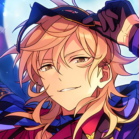 Kaoru Hakaze Icon, Kaoru Hakaze, Ensemble Stars, Blonde, Stars, Anime