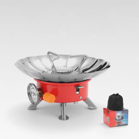 ad eBay - Outdoor Picnic Gas Burner Portable Backpacking Camping Hiking Mini Stove Cooker - Buy Now, click the link (eBay) Mini Stove, Stoves Cookers, Portable Stove, Backpacking Camping, Outdoor Gadgets, Camping Cookware, Gas Burners, Camping Glamping, Lotus Design