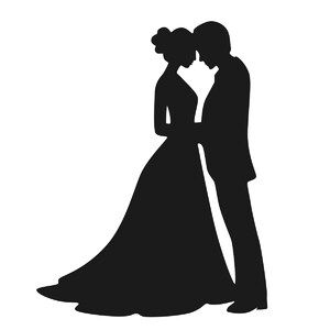 Bride Groom Silhouette, Bride And Groom Silhouette, Ballerina Silhouette, Couple Silhouette, Wedding Silhouette, Christmas Chevron, Silhouette America, Silhouette Design Store, Silhouette Art