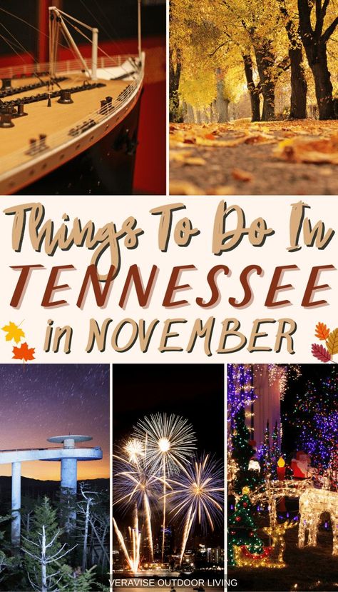 Best Things To Do In Tennessee In November Things To Do In Tennessee, Tennessee Attractions, Gatlinburg Tennessee Vacation, Visit Tennessee, Tennessee Road Trip, Kids Travel Journal, Kid Friendly Vacations, Titanic Museum, Pigeon Forge Tennessee