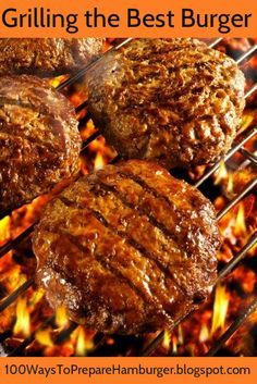 Garlic Butter Hamburgers, Garlic Butter Burger Recipe, Garlic Butter Burger, Grilled Hamburger Recipes, Best Grilled Burgers, Juicy Burger Recipe, Best Homemade Burgers, Homemade Burger Recipe, Tasty Burger