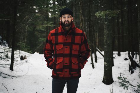 Filson Mackinaw cruiser jacker #filson #mackinaw #mackinawcruiser Filson Mackinaw Cruiser, Mackinaw Cruiser, Outerwear Outfits, Filson Mackinaw, Modern Street Style, Rugged Men, Masculine Style, Masculine Men, Outer Wear