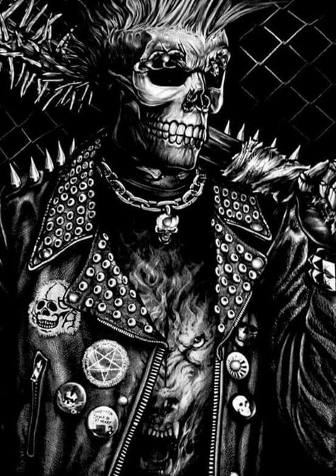 Silly Skeleton, Cool Skeleton, Grim Reaper Art, Arte Punk, Punk Art, Funny Skeleton, Skull Artwork, A Skeleton, Skull Wallpaper