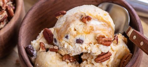 This twist on the classic butter pecan is a good one. Give it a try using the Ninja CREAMi, you won't be disappointed. Butter Pecan Ninja Creami Ice Cream Recipes, Brown Butter Ice Cream, Butter Pecan Ice Cream Ninja Creami, Ninja Creami Butter Pecan Ice Cream, Pralines And Cream Ice Cream, Butter Pecan Ice Cream Recipe, Gelato Recipes, Butterscotch Ice Cream, Ninja Ice Cream Recipe