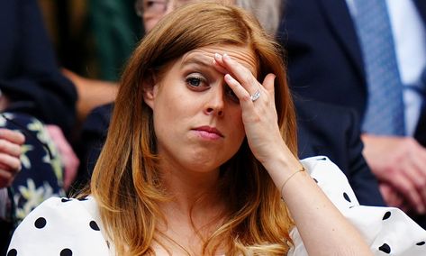 Princess Beatrice's engagement ring worth £50k more than Meghan Markle's | HELLO! Princess Beatrice Engagement Ring, Princess Eugenie Engagement Ring, Meghan Markle Engagement Ring, Meghan Markle Engagement, Royal Engagement Rings, Romantic Italian, Pregnant Princess, Jack Brooksbank, Celebrity Bride