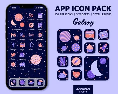 Galaxy App Icons Ios 14 15 & Android App Icon Pack Cute | Etsy Galaxy App Icons, Icon Pack Android, Disney+ App Icon, Orange Galaxy, Yellow Galaxy, Android App Icon, Widgets And Wallpapers, Android Icons, Disney App