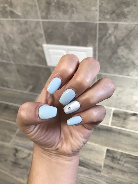 Argentina nails so cute ☺️🇦🇷 Argentina Nails Art, Argentina Nails Design, Argentina Nails, Manicure Ideas, Uñas Acrilicas, Dream Nails, Cortes De Cabello, Blue Nails, Nails Design