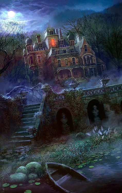 ✨Come Inside✨ Ancestral Witchcraft, Household Spirits, Spooky Places, 다크 판타지, Fantasy Places, Halloween Images, Haunted Places, Arte Fantasy, Halloween Pictures