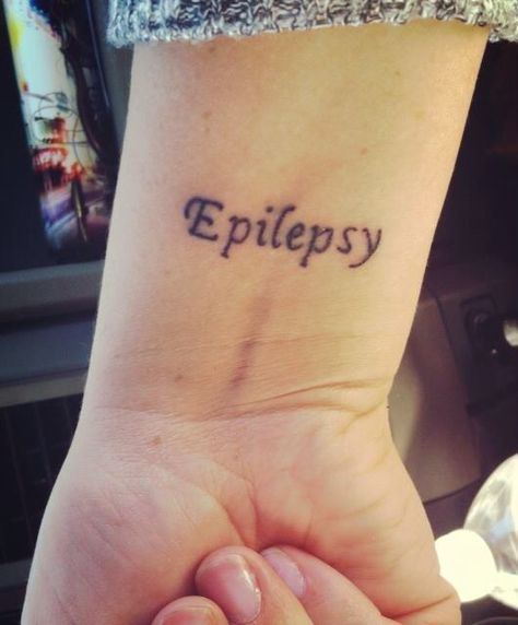 Epileptic Tattoos, Epileptic Tattoo Ideas Small, First Responder Tattoo, Epileptic Tattoo Ideas, February Tattoo, Seizures Quotes, Medical Alert Tattoo, Emt Life, Simpsons Tattoo