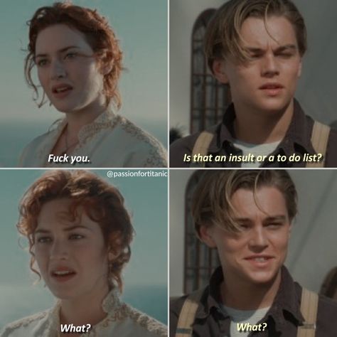 Leonardo Dicaprio Titanic Memes, Titanic Funny, Titanic Quotes, Rose Titanic, Titanic Leonardo Dicaprio, Revolutionary Road, Leonardo Dicaprio Photos, Leo And Kate, Cute Friendship