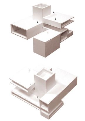 A Coruna, Cubes Architecture, Conceptual Model Architecture, Concept Models Architecture, Architecture Concept Diagram, Architecture Design Sketch, Architecture Design Drawing, Architecture Model Making, Architecture Concept Drawings