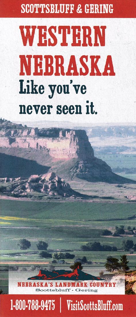 Scottsbluff Nebraska, Western Nebraska, Online Brochure, Chimney Rock, Transportation Services, National Monuments, Old West, Vacation Ideas, South Dakota