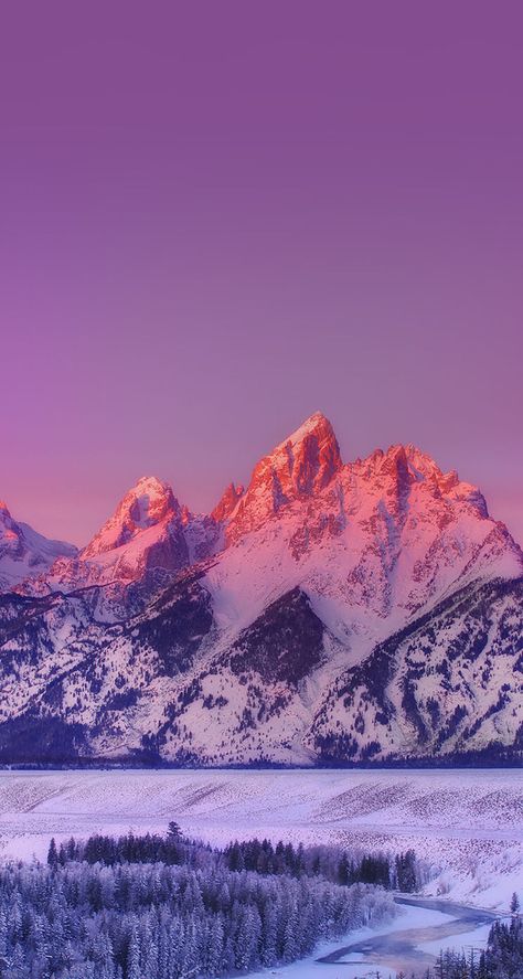 Mountain Wallpaper Desktop, Idk Aesthetic, Night Landscape Photography, Iphone 6 Plus Wallpaper, Pink Glitter Wallpaper, Iphone 5s Wallpaper, Ipad Air Wallpaper, Mountains Aesthetic, Pink Mountains