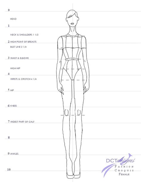 Geometry Meets Fashion | Drowning In Design Female Croquis, Human Proportions, Fashion Illustration Template, Fashion Sketch Template, Croquis Fashion, Fashion Design Drawing, Fashion Figure Drawing, Fashion Design Template, Fashion Illustrations Techniques