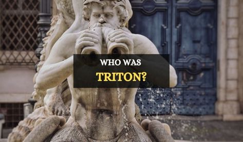 Triton statue. Triton God, Sea God, Greek And Roman Mythology, Roman Mythology, A God, Greek Myths, Gods And Goddesses, Greek Mythology, The Sea